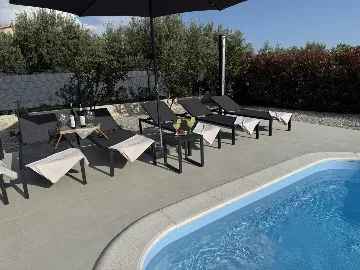 Modern Villa Retreat with Garden in Kaštel Stari