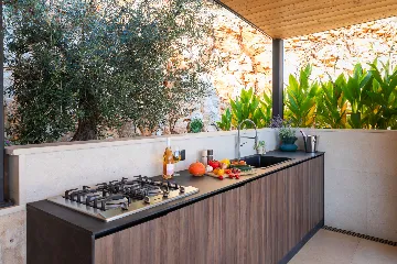 Spacious Family Villa with Pool in Vis