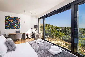 Spacious Family Villa with Pool in Vis