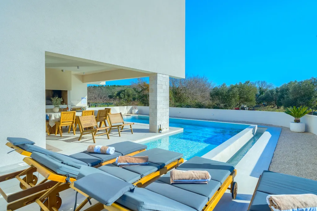 Modern Villa with Spacious Yard in Sukošan