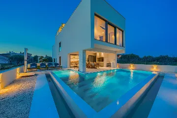 Modern Villa with Spacious Yard in Sukošan