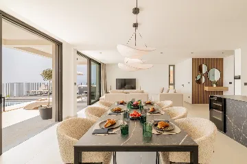 Modern Villa Retreat with Spacious Yard in Makarska