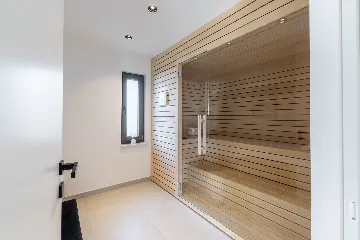 Modern Villa Retreat with Spacious Yard in Makarska