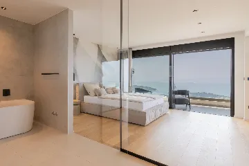 Modern Villa Retreat with Spacious Yard in Makarska