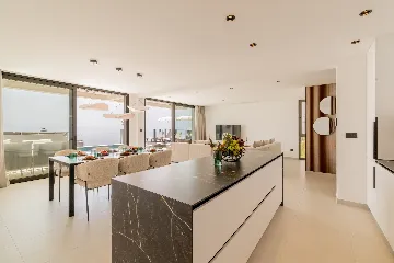 Modern Villa Retreat with Spacious Yard in Makarska