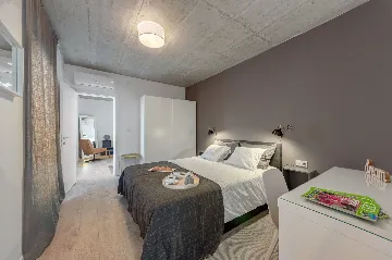 Contemporary Villa Retreat with Pool in Ližnjan