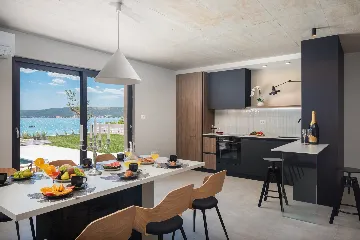 Seafront Villa with Pool in Kaštel Štafilić