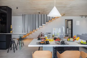 Seafront Villa with Pool in Kaštel Štafilić