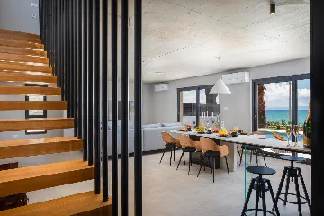 Seafront Villa with Pool in Kaštel Štafilić