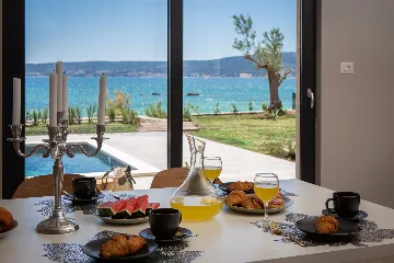 Seafront Villa with Pool in Kaštel Štafilić