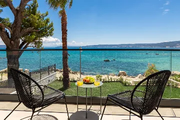 Seafront Villa with Pool in Kaštel Štafilić