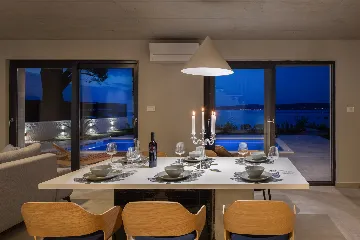 Seafront Villa with Pool in Kaštel Štafilić