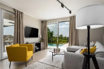 Modern Family Villa with Pool in Grožnjan