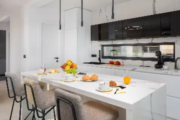 Modern Family Villa with Pool in Okrug Gornji