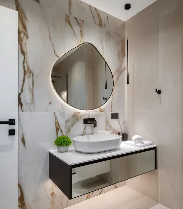 Modern Family Villa with Pool in Okrug Gornji