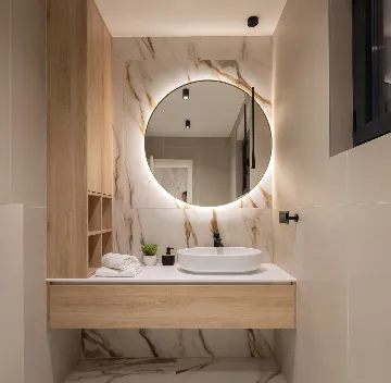 Modern Family Villa with Pool in Okrug Gornji