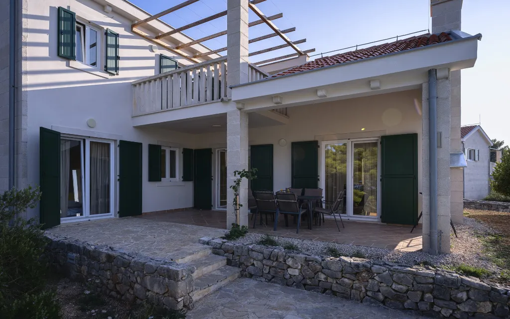 Poolside Stone Villa with Terrace in Stari Grad