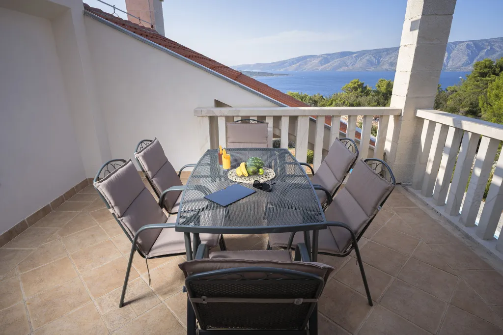 Poolside Stone Villa with Terrace in Stari Grad