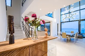 Seaside Villa Retreat with Pool in Blato