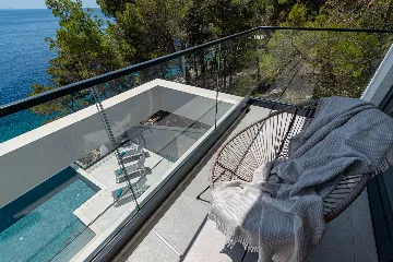 Seaside Villa Retreat with Pool in Blato