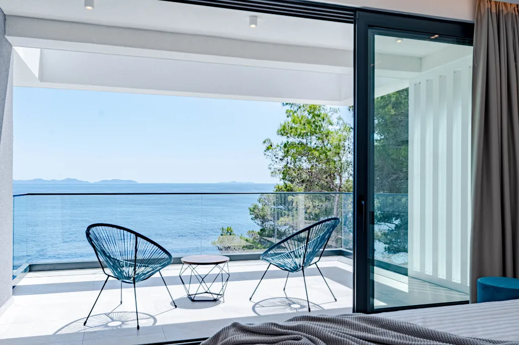 Seaside Villa Retreat with Pool in Blato