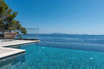 Seaside Villa Retreat with Pool in Blato