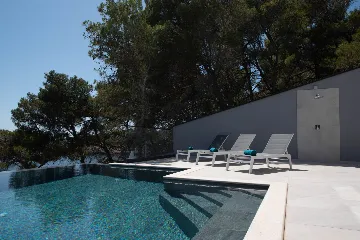 Seaside Villa Retreat with Pool in Blato