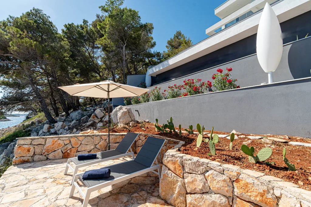 Seaside Villa Retreat with Pool in Blato