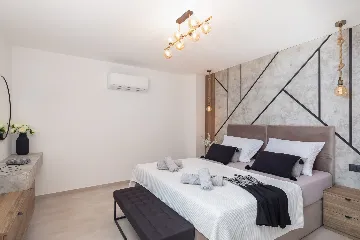 Contemporary Villa with Pool in Okrug Gornji