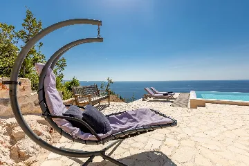 Spacious Hillside Villa with Pool in Potomje