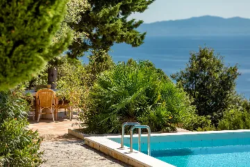 Spacious Hillside Villa with Pool in Potomje