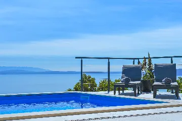 Panoramic Sea View Villa with Pool in Opatija