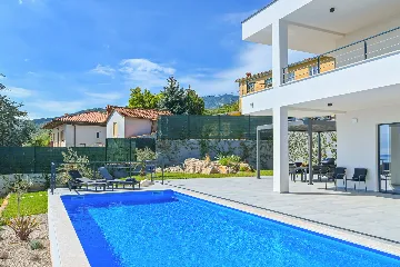 Panoramic Sea View Villa with Pool in Opatija