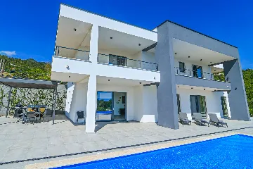 Panoramic Sea View Villa with Pool in Opatija