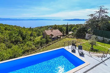 Panoramic Sea View Villa with Pool in Opatija