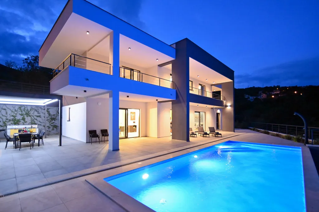 Panoramic Sea View Villa with Pool in Opatija