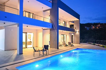 Panoramic Sea View Villa with Pool in Opatija