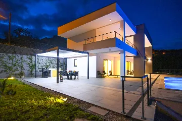 Panoramic Sea View Villa with Pool in Opatija