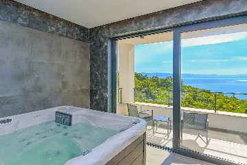 Panoramic Sea View Villa with Pool in Opatija