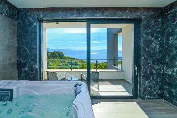 Panoramic Sea View Villa with Pool in Opatija