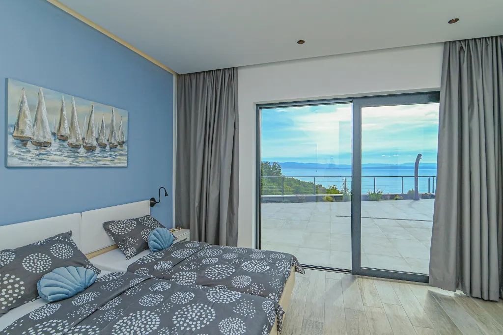 Panoramic Sea View Villa with Pool in Opatija