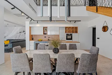 Beachfront Villa with Pool and Sea Views, Omiš