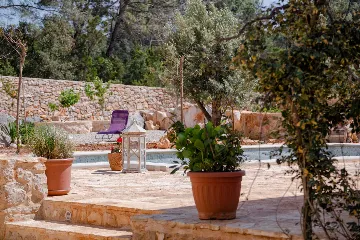 Private Island Villa with Pool near Stari Grad