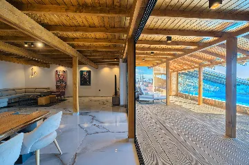 Contemporary 6-Bedroom Villa with Heated Pool, Murter