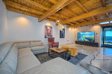 Contemporary 6-Bedroom Villa with Heated Pool, Murter