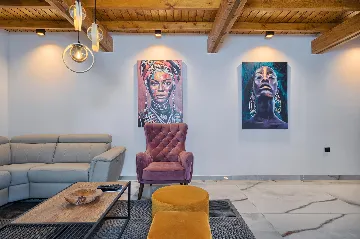 Contemporary 6-Bedroom Villa with Heated Pool, Murter