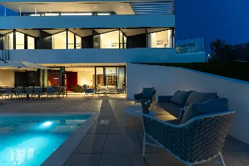 Contemporary Villa with Pool on Murter Island