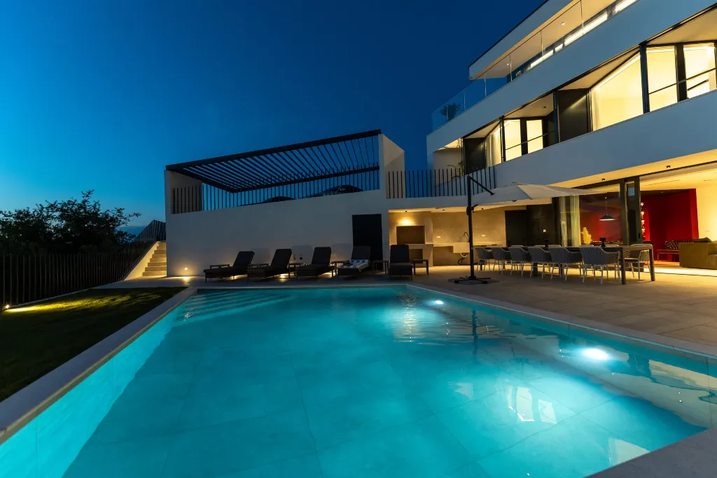 Contemporary Villa with Pool on Murter Island