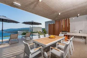 Modern Villa with Pool and Sauna in Rabac