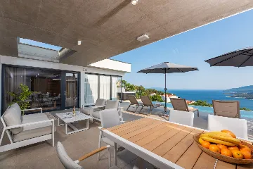 Modern Villa with Pool and Sauna in Rabac